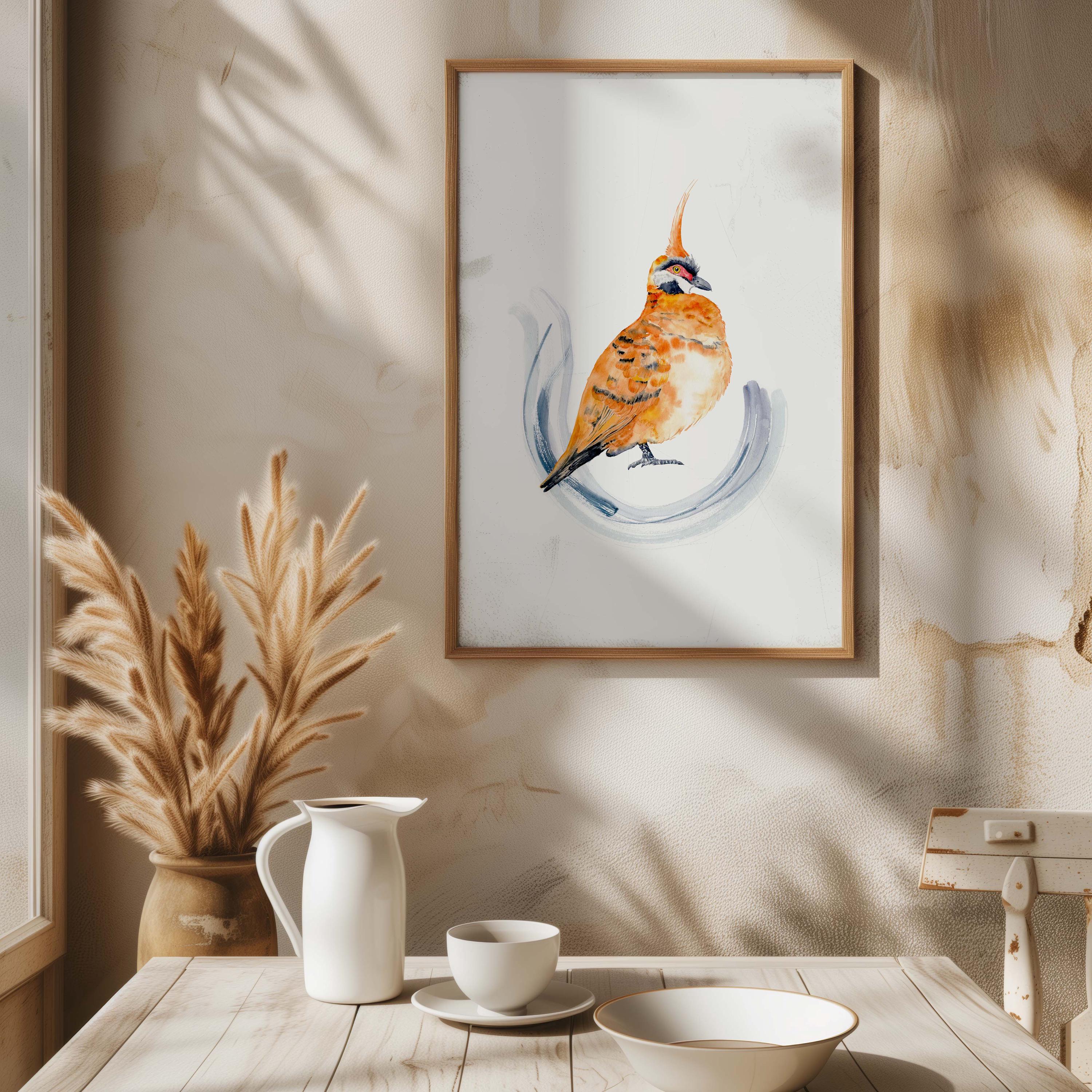 Spinifex pigeon - Art Print