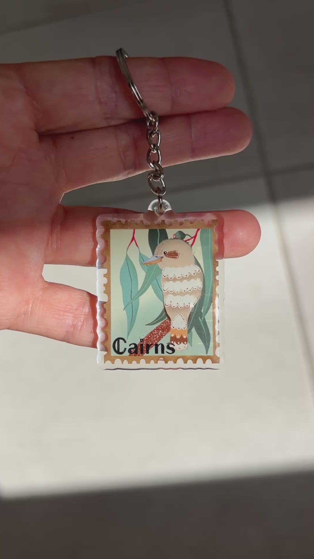 Cairns Kookaburra keyring