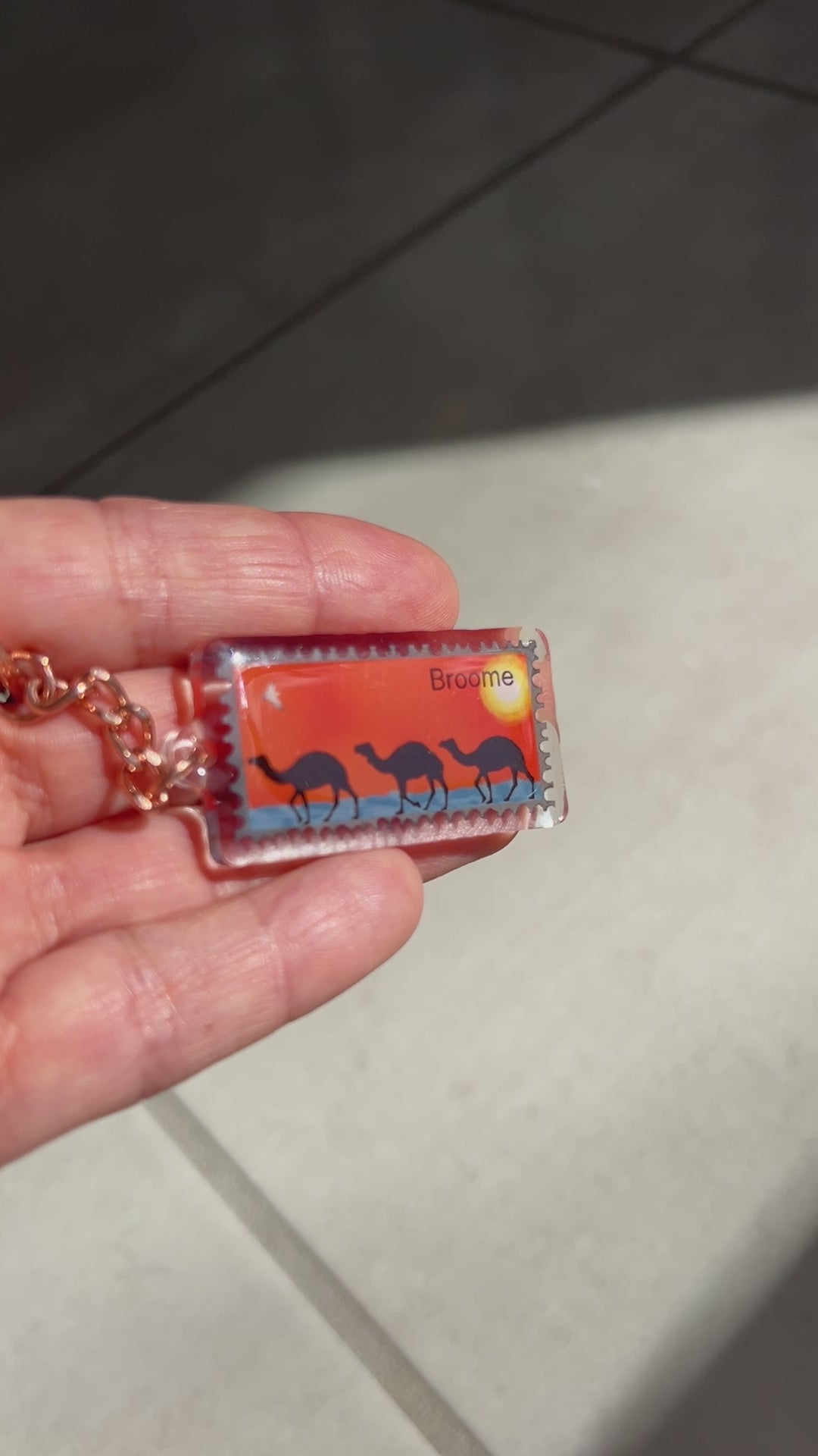 Cable Beach keyring - Broome