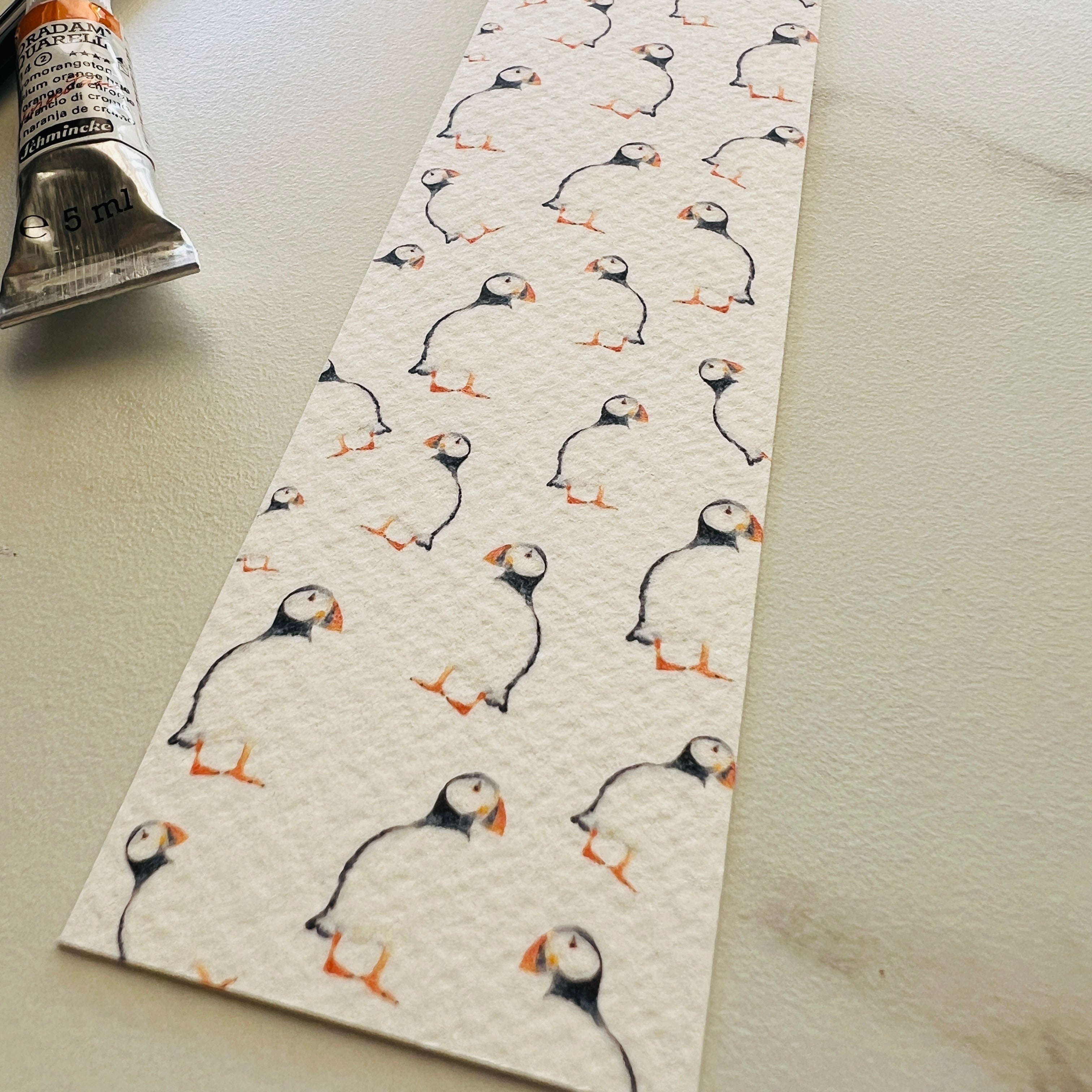 puffin bookmark