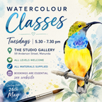 Watercolour Classes (Weekly)
