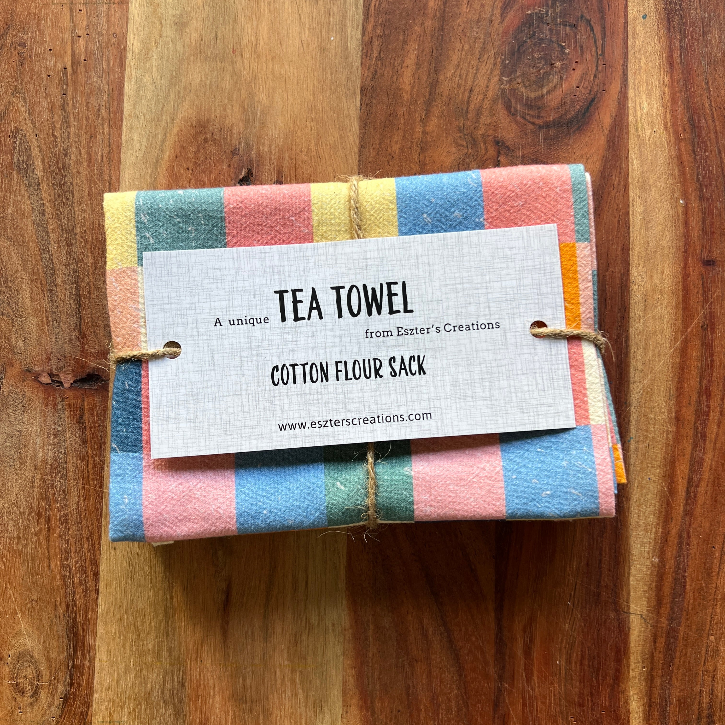 Squares and circles Tea Towel BUNDLE