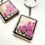 Mulla Mulla flower keyring