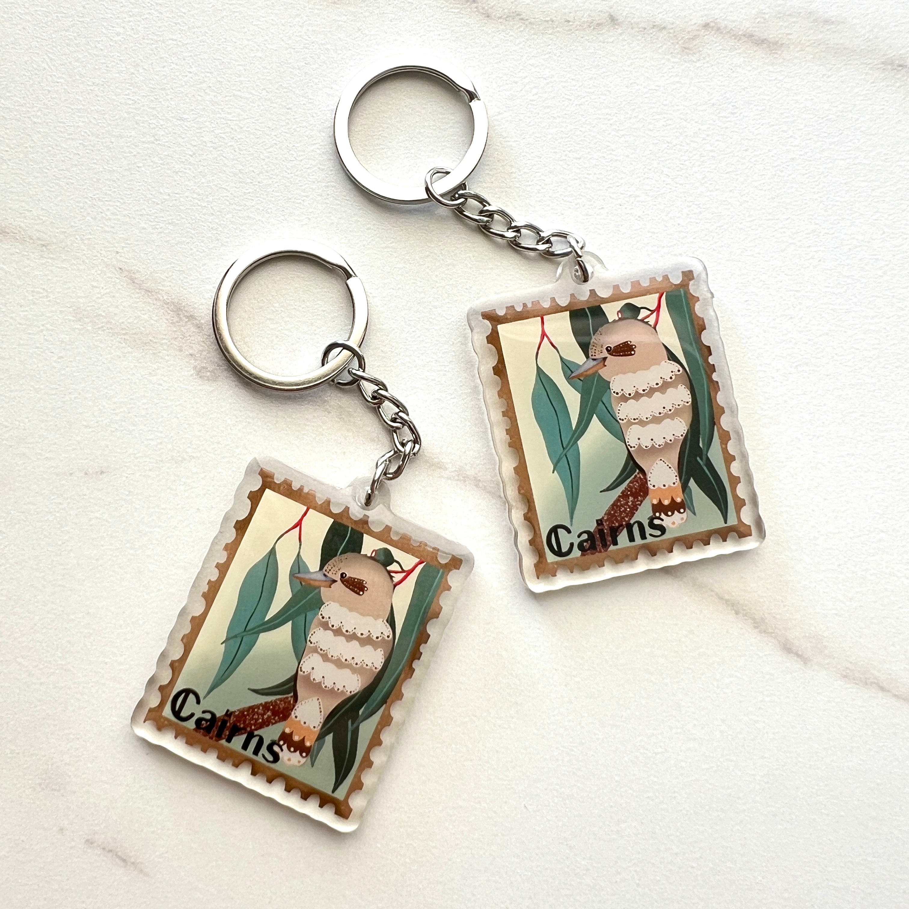 Cairns Kookaburra keyring