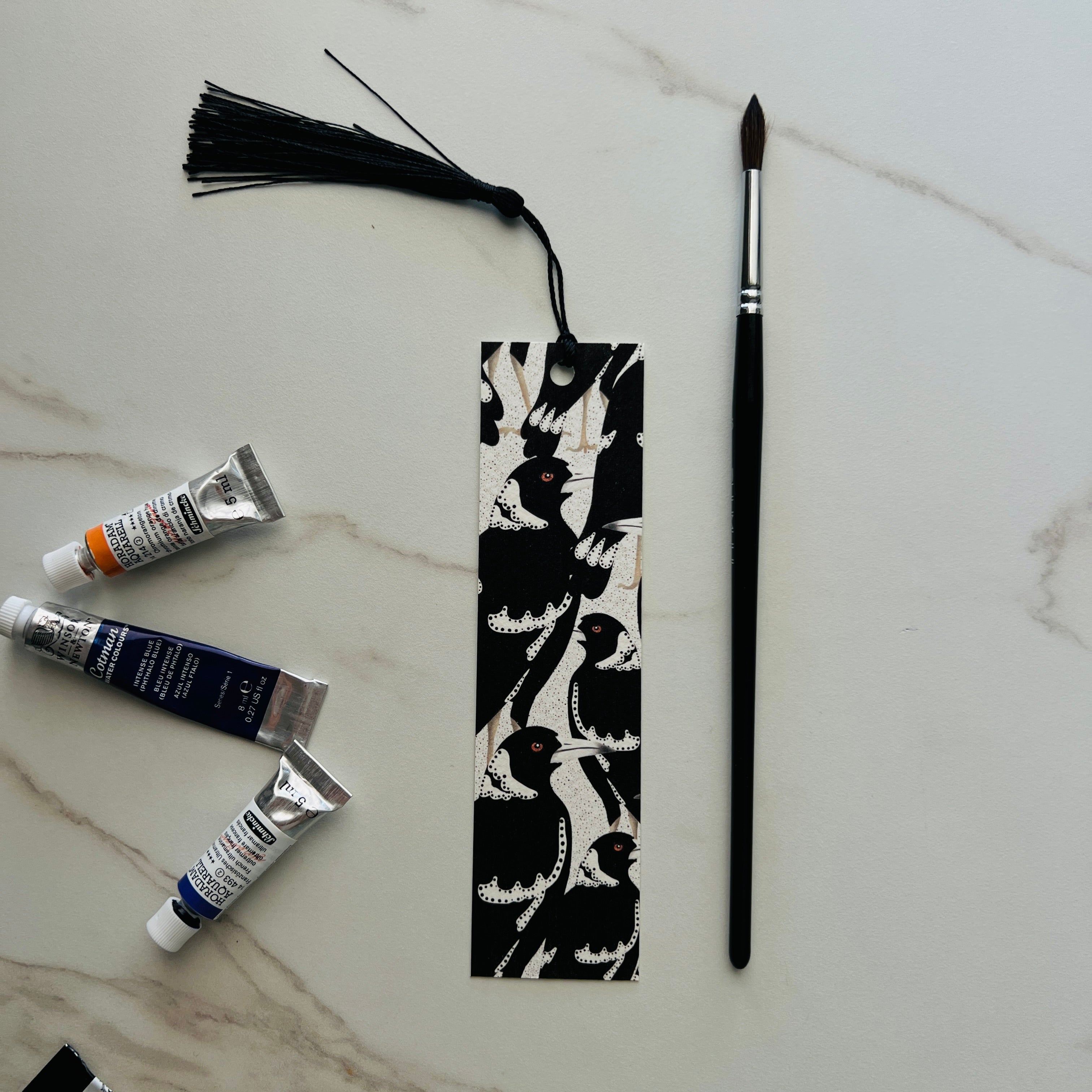 Magpie bookmark