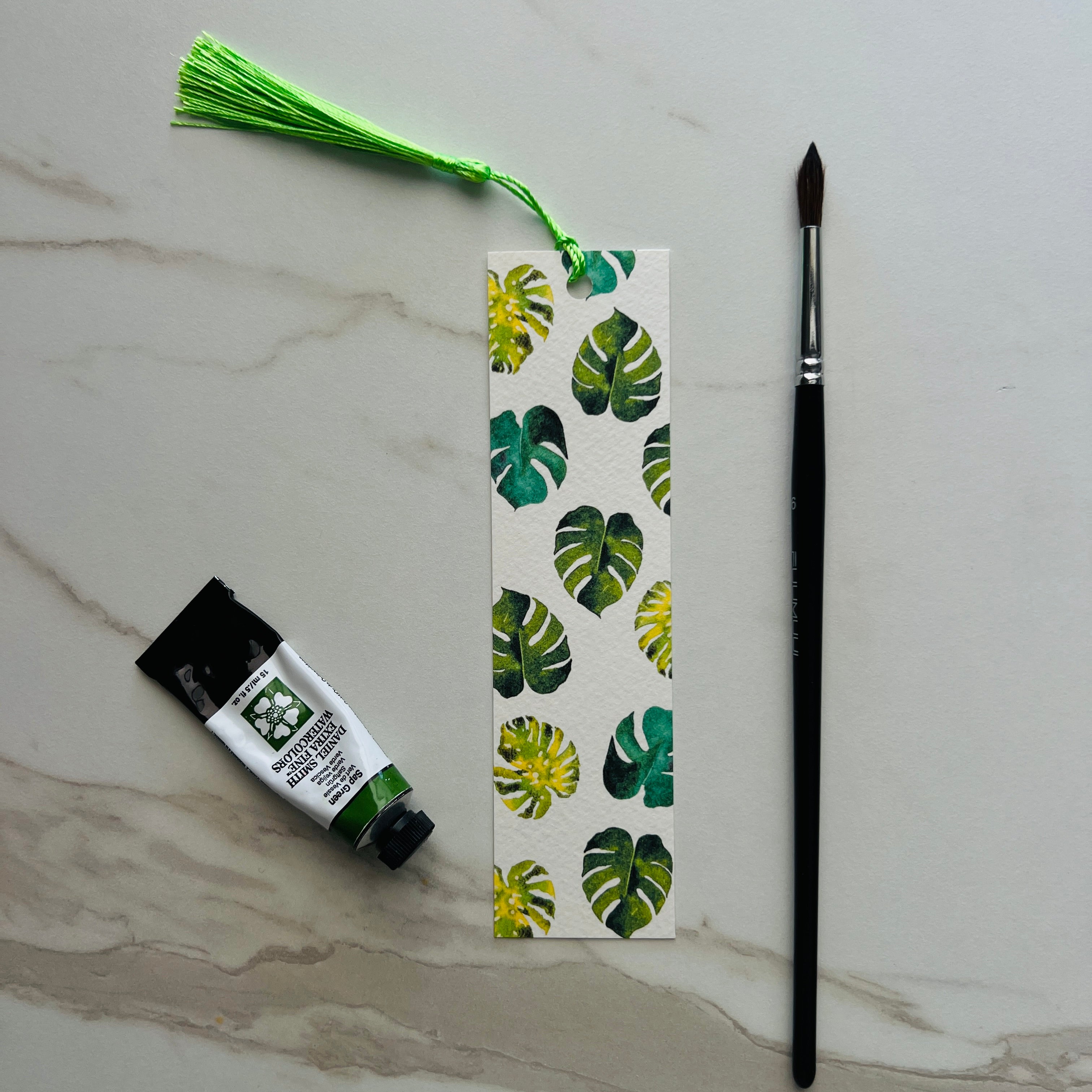 Monstera Bookmark