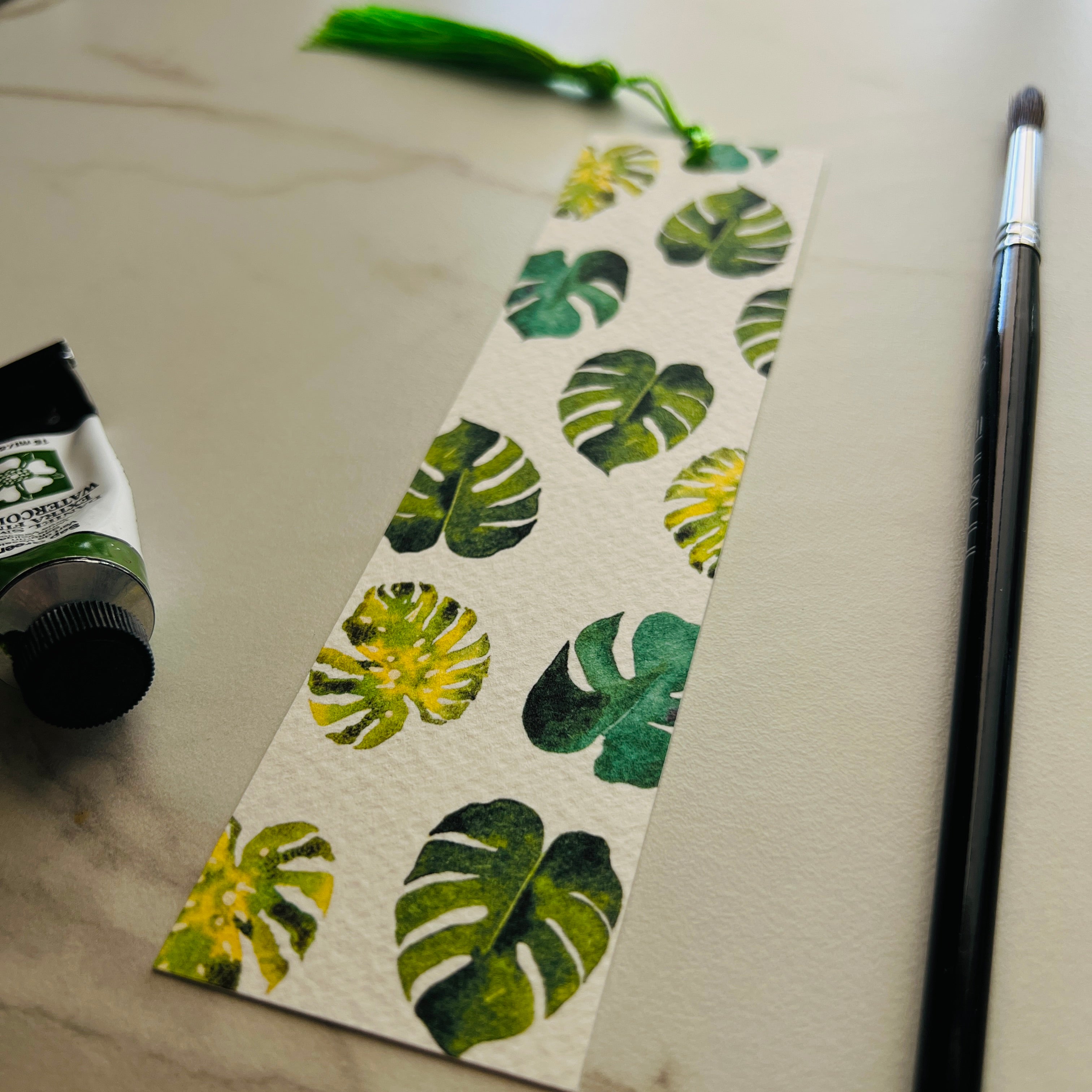 Monstera Bookmark