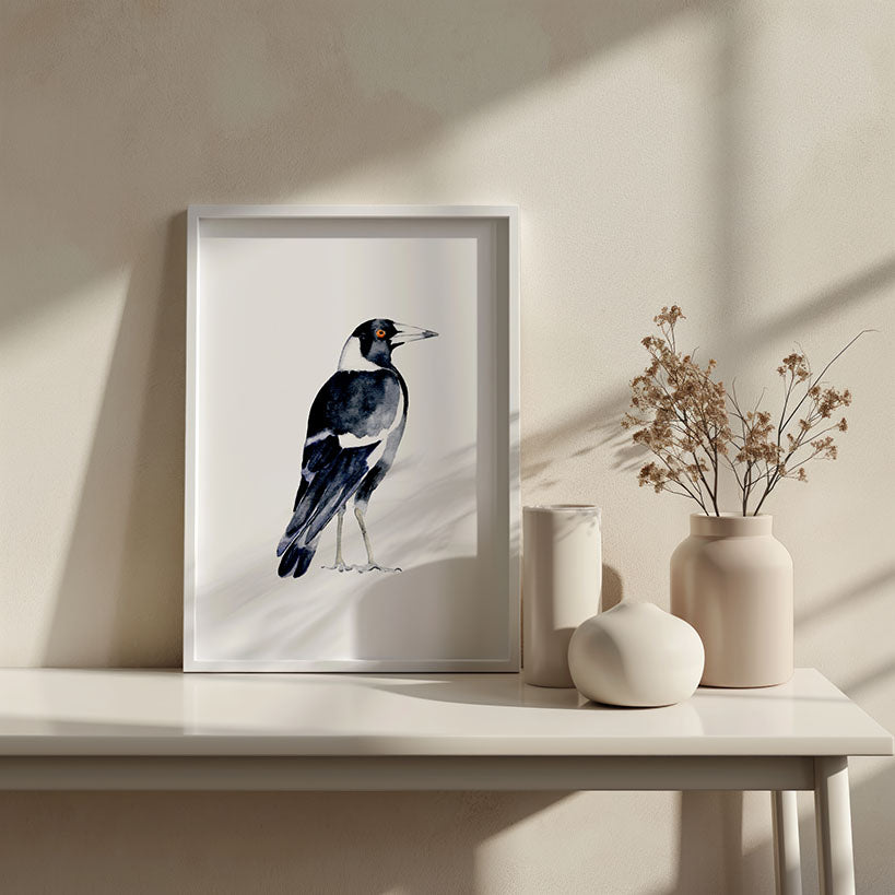 Magpie Art Print