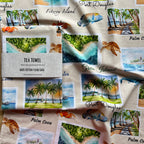 Reef and Coast Tea Towel