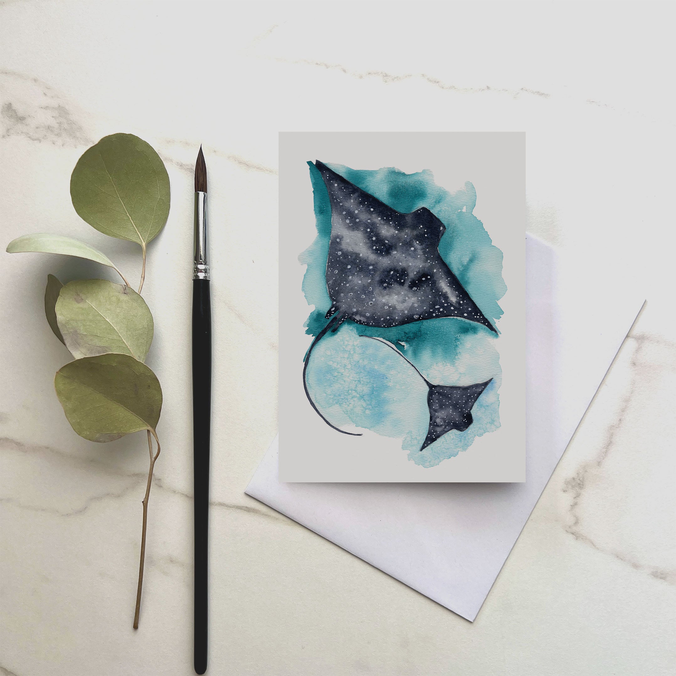 Stingray - Greeting Card