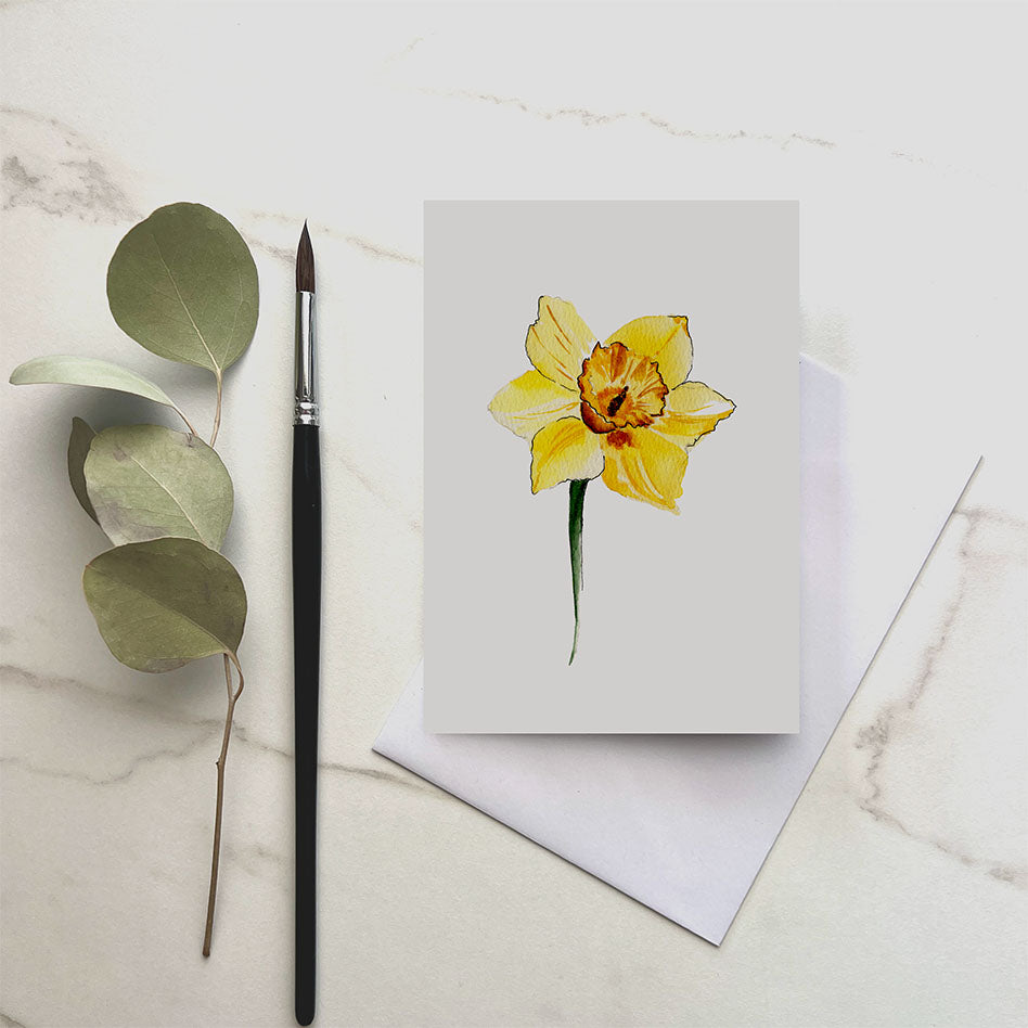 Daffodil - Greeting Card