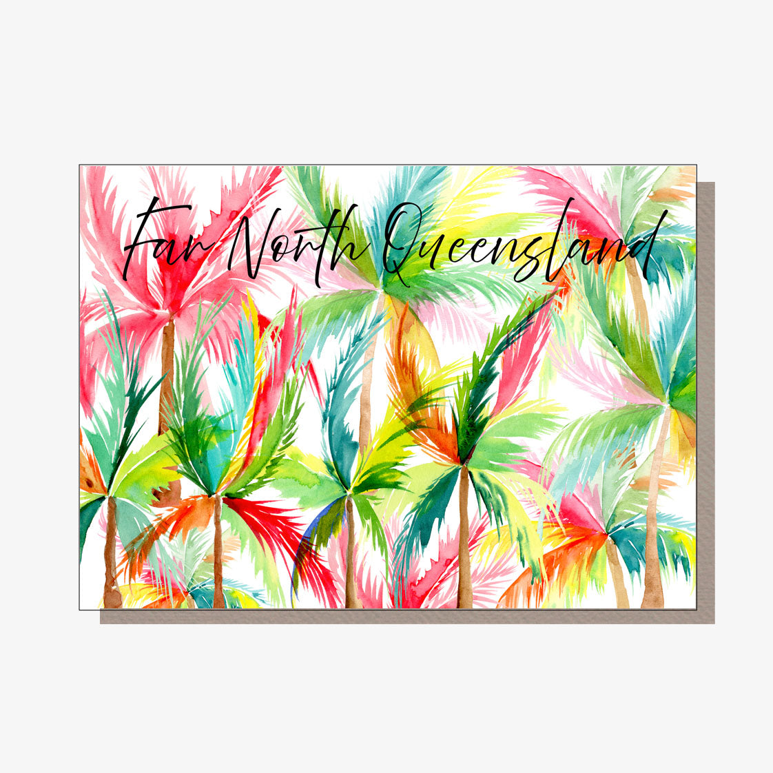 Far North Queensland Palm Trees - Postcard