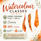 Watercolour Classes (Weekly)