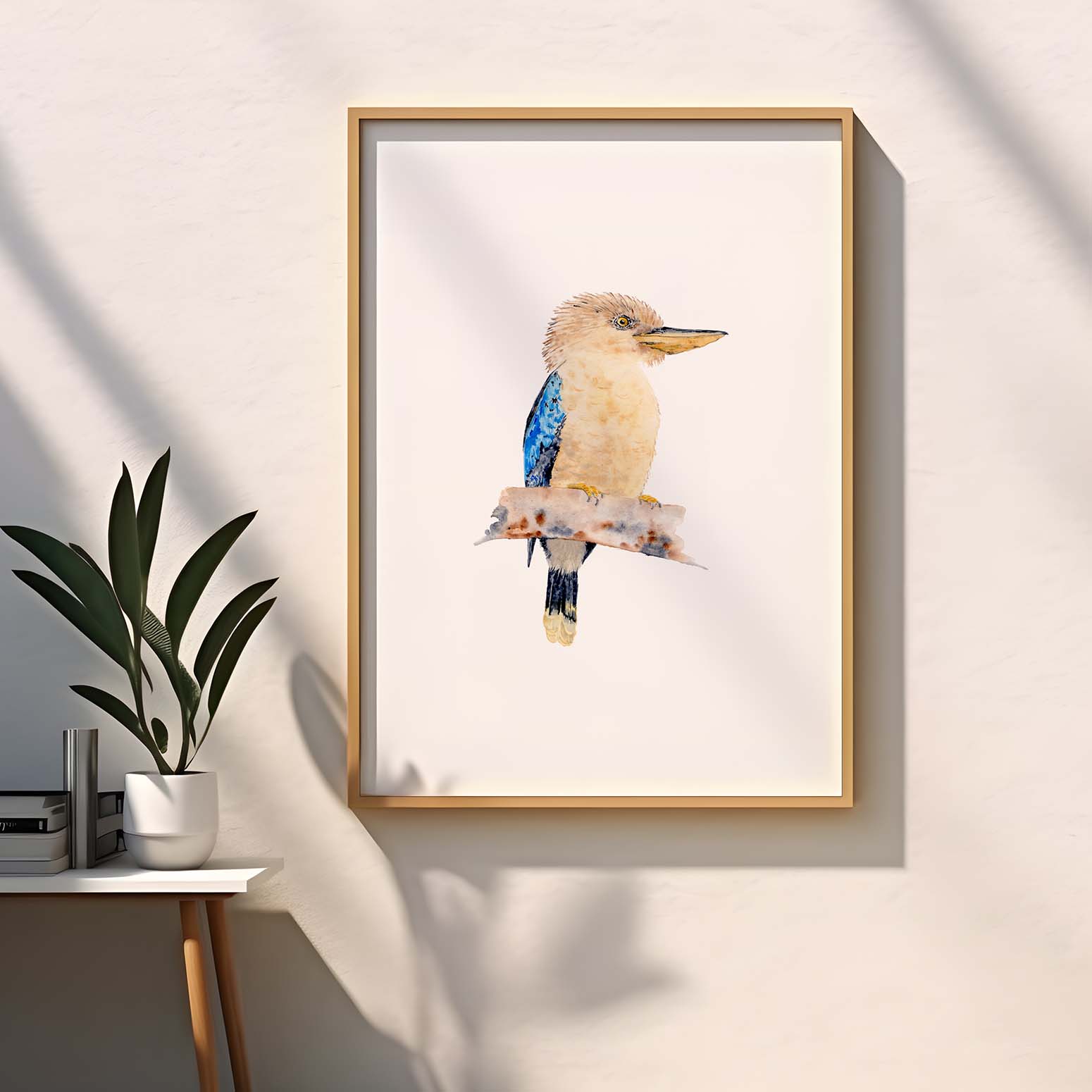 Kookaburra Watercolour Art Print