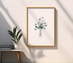 Eucalyptus in Vase – Art Print