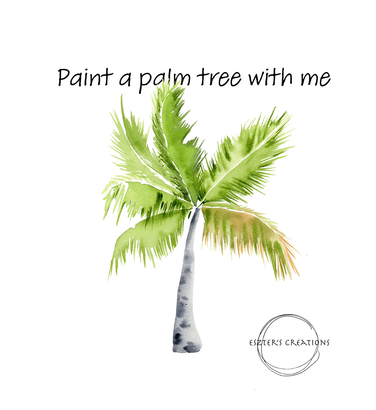 Free palm tree tutorial