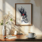 Palm cockatoo - original painting