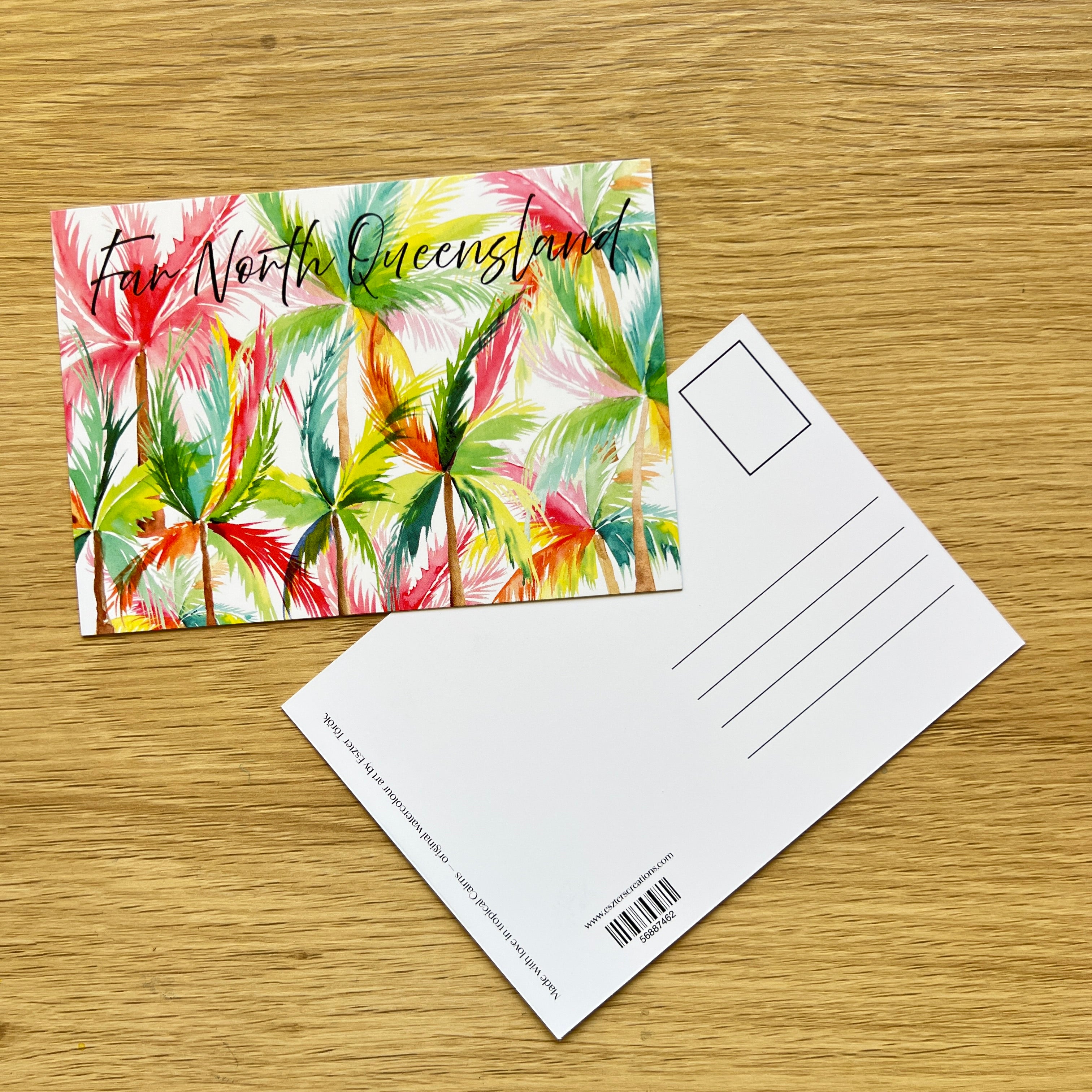 Far North Queensland Palm Trees - Postcard