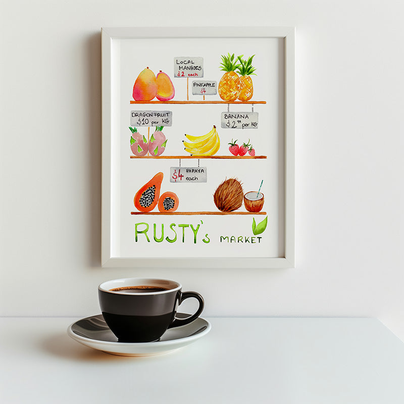 Rusty's Markets – Art Print